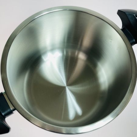  株式会社タマハシ LA BETTOLA ラ・ベットラ ステンレス圧力鍋6L IH対応 22cm 落合務 LB-158