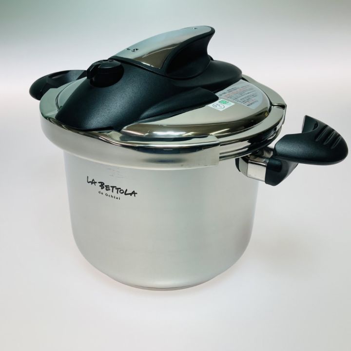 株式会社タマハシ LA BETTOLA ラ・ベットラ ステンレス圧力鍋6L IH対応