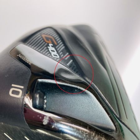  PING ピン G400 1W 10° ドライバー ヘッド凹み有 Tour AD MT-6 SR 現状品