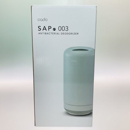  cado カドー 除菌脱臭機 空気清浄機 SAP-003 クールグレー