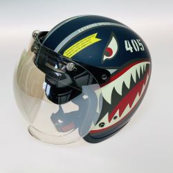 ◎◎ OGK KABUTO RADIC N5 シャークマウス ジェットヘルメット 57-59cm バブルシールド付 Bランク