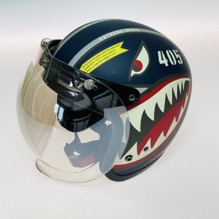  OGK KABUTO RADIC N5 シャークマウス ジェットヘルメット 57-59cm バブルシールド付