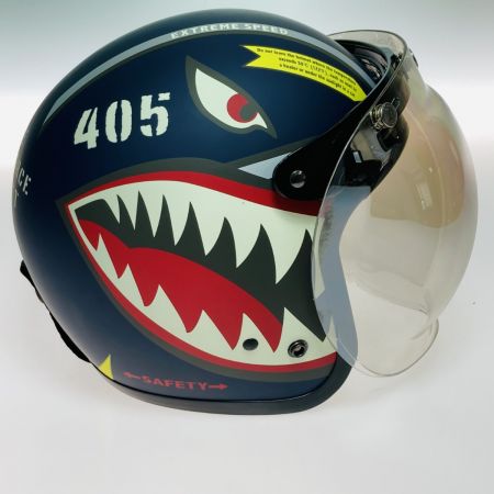  OGK KABUTO RADIC N5 シャークマウス ジェットヘルメット 57-59cm バブルシールド付