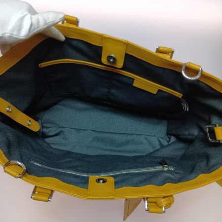  PELLE MORBIDA 2WAYトートバッグ マスタード