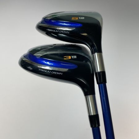 MIZUNO ミズノ F-60 3FW 5FW フェアウェイウッド 2本セット EXSAR MF-1 SR