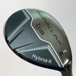 ◎◎ Lynx リンクス PARALLAX パララックス HYBRID-X P 42° ハイブリッドアイアン フレックスR カバー付 Cランク