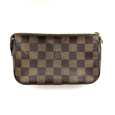  LOUIS VUITTON ルイヴィトン アクセサリーポーチ ダミエ ポシェット・アクセソワール  N58009 ブラウン