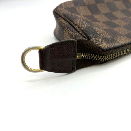  LOUIS VUITTON ルイヴィトン アクセサリーポーチ ダミエ ポシェット・アクセソワール  N58009 ブラウン