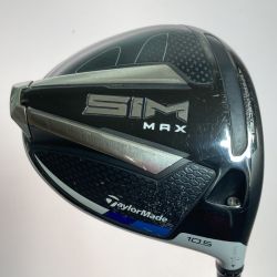 ◎◎ TaylorMade テーラーメイド SIM MAX 1W 10.5° ドライバー TENSEI テンセイ ブルー TM50 S カバー付 セル浮き有 Cランク