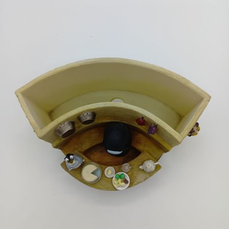   ジブリ カオナシと坊ネズミ プランター 千と千尋の神隠し ハエドリ毛部分欠品