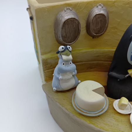   ジブリ カオナシと坊ネズミ プランター 千と千尋の神隠し ハエドリ毛部分欠品