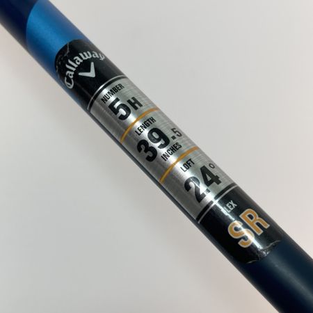  Callaway キャロウェイ PARADYM パラダイム UT 24° ユーティリティ VENTUS TR 5-SR