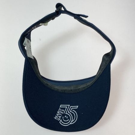  PEARLY GATES パーリーゲイツ サンバイザー ゴルフウェア 35周年シリーズ ユニセックス ネイビー 053-4187202