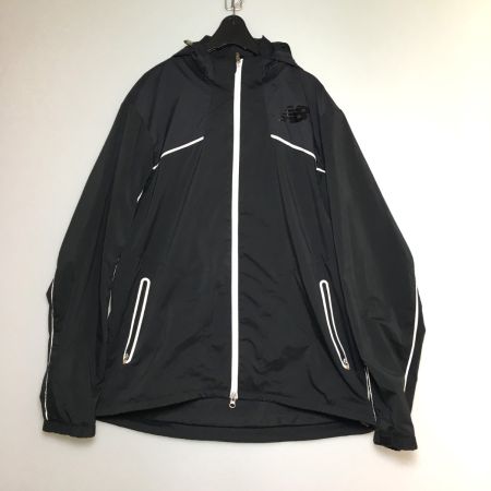 NEW BALANCE ニュー・バランス ウインドブレーカー ナイロンジャケット アウター フーディ 012-7120001 ブラック