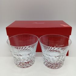 ◎◎ Baccarat バカラ グローリア ロック グラス 2016 オールドファッションド イヤータンブラー ペアグラス Aランク