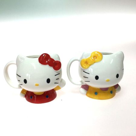❣️激レア❣️ハローキティ 備前焼　マグ　ビアマグ　希少　1998年　新品箱入 非売品 ハローキティ Hello kittyマグカップセット 箱入り 森永