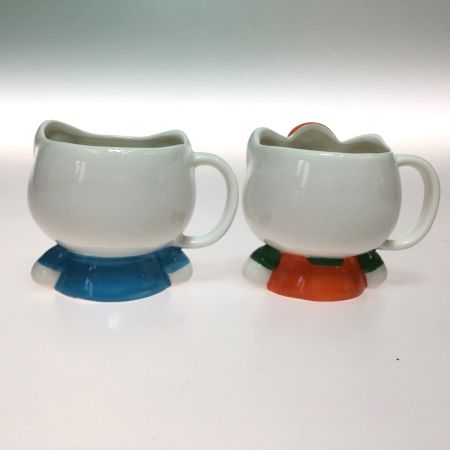   非売品 ハローキティ Hello kittyマグカップセット 箱入り 森永製菓 付属トレー破損