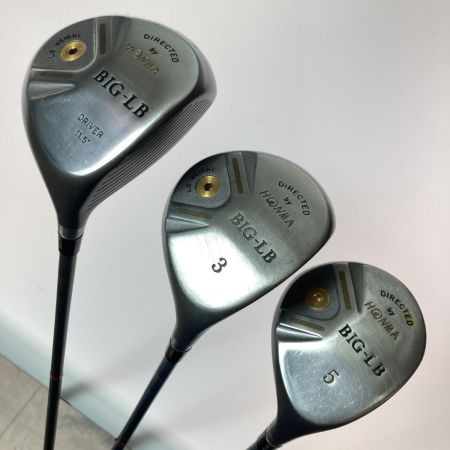  HONMA ホンマ BIG-LB 1W 3FW 5FW ドライバー フェアウェイウッド 3本セット