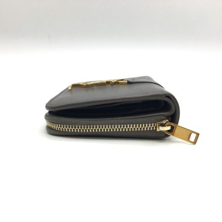  Yves Saint Laurent イブサンローラン サンローラン YSLラインラージジップウォレット GUE532867 グレー