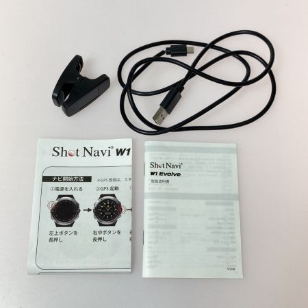   Shot Navi ショットナビ W1 Evolve GPSナビ ゴルフ用 通電のみ確認済