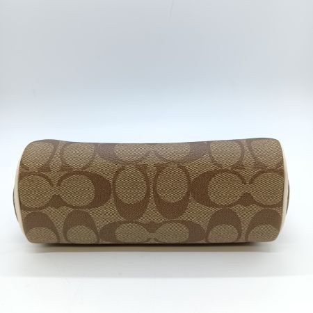  COACH コーチ シグネチャー コスメ ポーチ C7359 カーキ