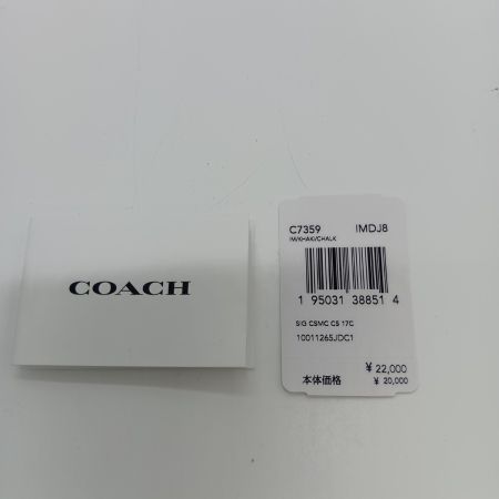  COACH コーチ シグネチャー コスメ ポーチ C7359 カーキ