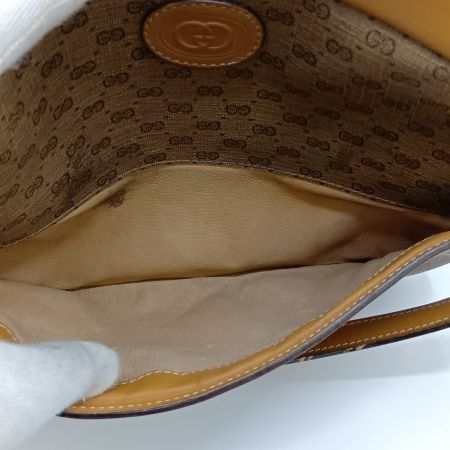  GUCCI グッチ ショルダーバッグ オールドグッチ マイクロGG 007・23・0017 ブラウン