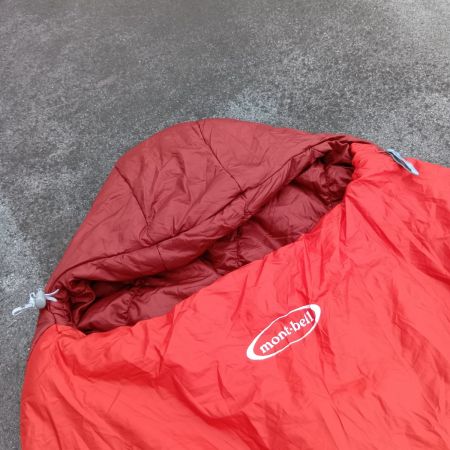  mont･bell モンベル シームレス バロウバッグ #3 Lジッパー シュラフ マミー型 1121426 レッド