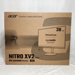 ◎◎ acer エイサー NITRO 4k 120fps 28型 ゲーミングモニター XV282K 付属品完備 Nランク