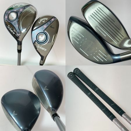  Callaway キャロウェイ Solaire ソレイル 8本 レディース ゴルフセット フレックスL キャディバッグ付