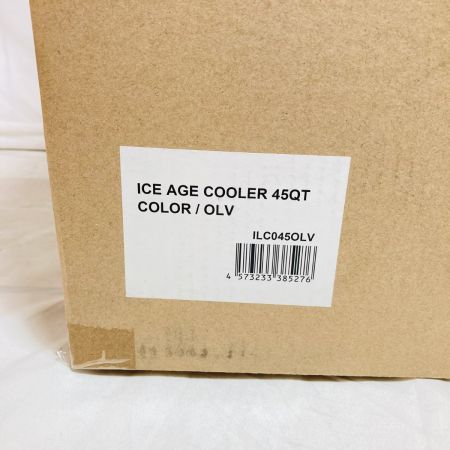 ICE AGE cooler アイスエイジクーラー 45QT クーラーボックス 42.6L オリーブ ILC045OLV