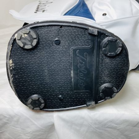  Titleist タイトリスト Players 4 スタンドバッグ キャディバッグ 8.5型 4分割 2.1kg ホワイト x ネイビー