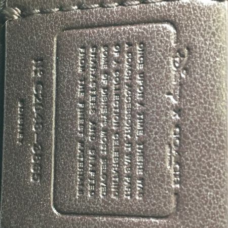  COACH コーチ コインケース ディズニー C2048 ブラック