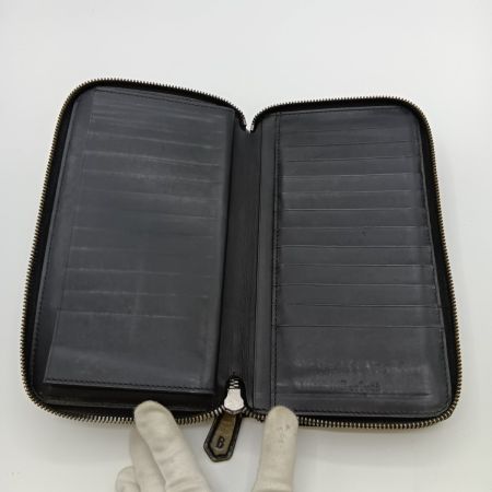  Berluti ベルルッティ タリ パティーヌ スクリットカリグラフィ ロングジップウォレット ブラック