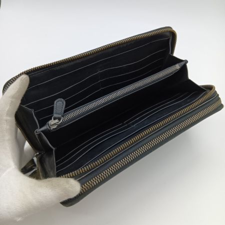  Berluti ベルルッティ タリ パティーヌ スクリットカリグラフィ ロングジップウォレット ブラック