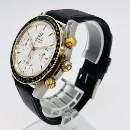  OMEGA オメガ スピードマスター クロノグラフ メンズ 自動巻き 腕時計 3310.20 キズ多 ケース付