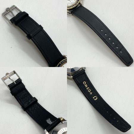  OMEGA オメガ スピードマスター クロノグラフ メンズ 自動巻き 腕時計 3310.20 キズ多 ケース付