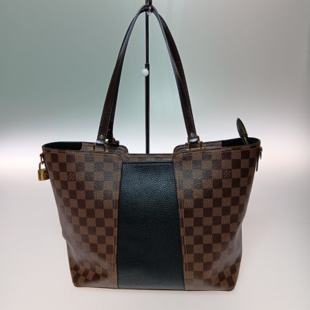  LOUIS VUITTON ルイヴィトン ダミエ ジャージー トートバッグ N44023 ノワール ストラップ付