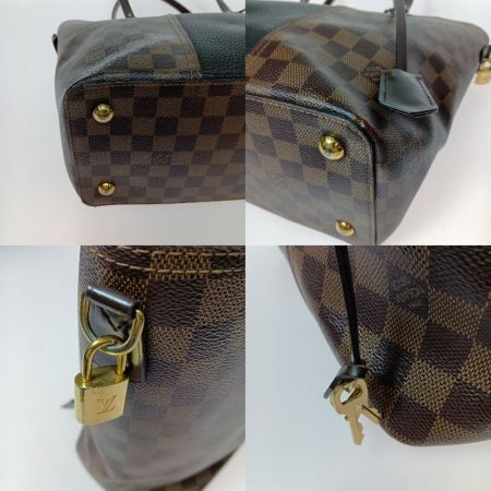  LOUIS VUITTON ルイヴィトン ダミエ ジャージー トートバッグ N44023 ノワール ストラップ付