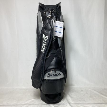  DUNLOP ダンロップ SRIXON スリクソン キャディバッグ 9.5型 3kg 4分割 GGC-S166 ブラック x シルバー