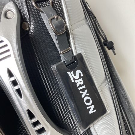  DUNLOP ダンロップ SRIXON スリクソン キャディバッグ 9.5型 3kg 4分割 GGC-S166 ブラック x シルバー