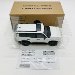 ◎◎  1/30 色見本 ミニカー 【店頭展示用】 LAND CRUISER ランドクルーザー プラチナホワイトパールマイカ Aランク