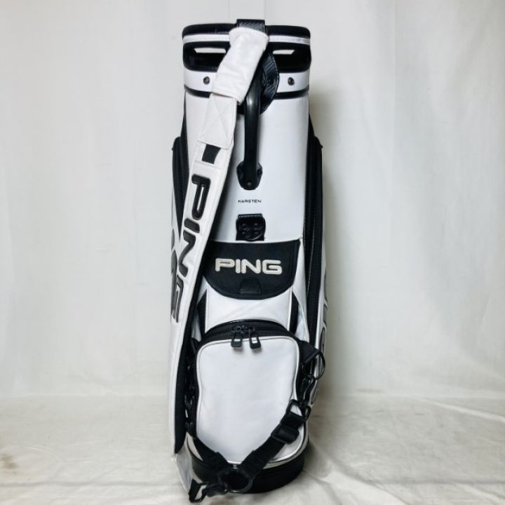中古 PING ピン TOUR STAFF ツアースタッフ キャディーバック PING ピン TOUR STAFF ツアースタッフ キャディバッグ 10型 5.8kg 6