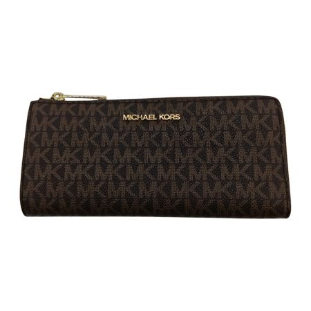  MICHAEL KORS マイケルコース 長財布  Lジップウォレット 35F8GTVZ3B ブラウン