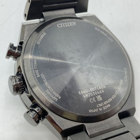 CITIZEN シチズン ATTESA アテッサ エコドライブ 腕時計 E660-007C804