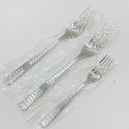   SUNAO カトラリーセット 7本 18-8ステンレス スプーン フォーク ナイフ