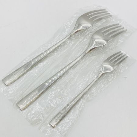   SUNAO カトラリーセット 7本 18-8ステンレス スプーン フォーク ナイフ