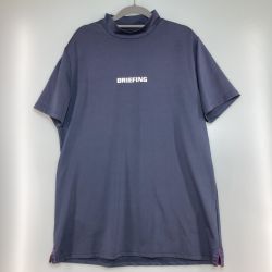 ◎◎ BRIEFING ブリーフィング ハイネック モックネック 半袖 サイズXL ゴルフウェア BBG231M05 Cランク