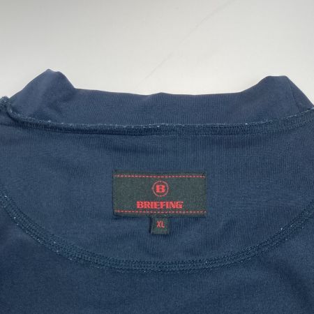  BRIEFING ブリーフィング ハイネック モックネック 半袖 サイズXL ゴルフウェア BBG231M05