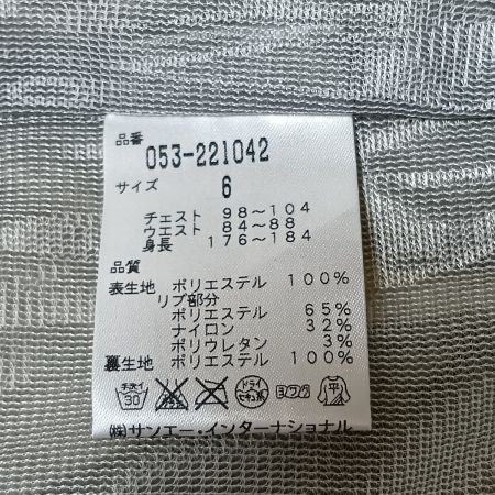  PEARLY GATES パーリーゲイツ スニード 裏地付き サイズ6 ゴルフウェア メンズ グレー